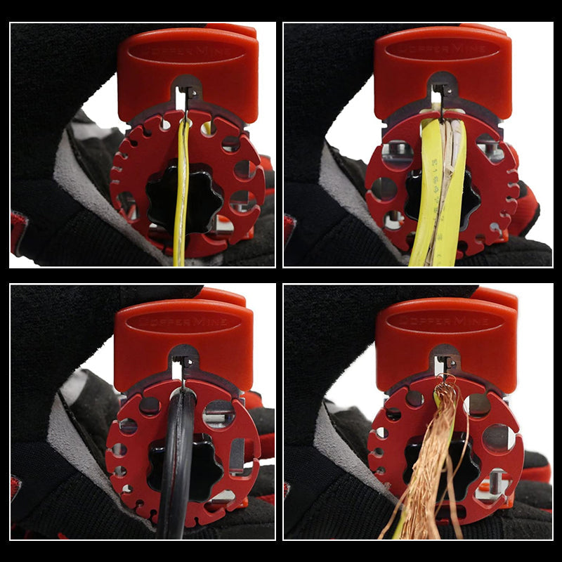WireStripper universal wire stripping pliers, 14-size tool