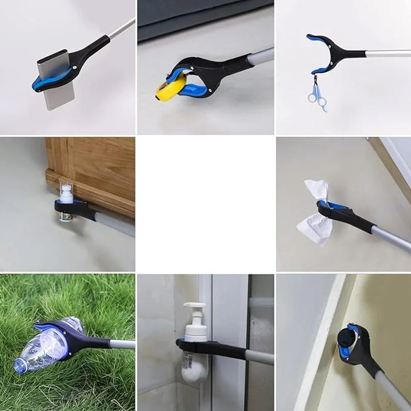 FoldablePicker Foldable Reacher with Rotating Head