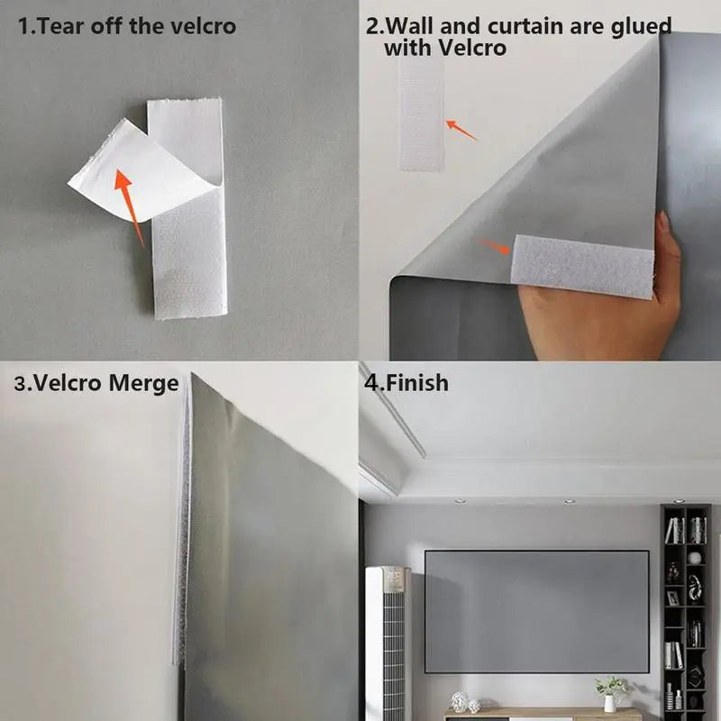 CinemaScreen – Portable screen with anti-light coating