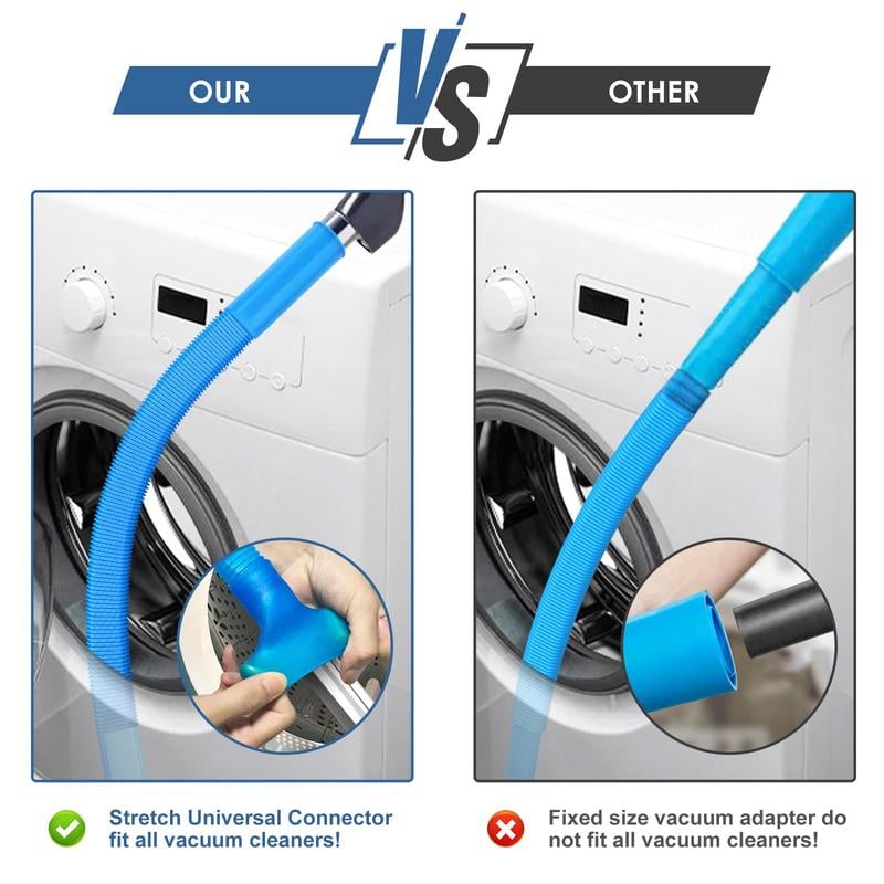 CleanerHose Vacuum Attachment, Flexible for Dryer Vents and Tight Spaces