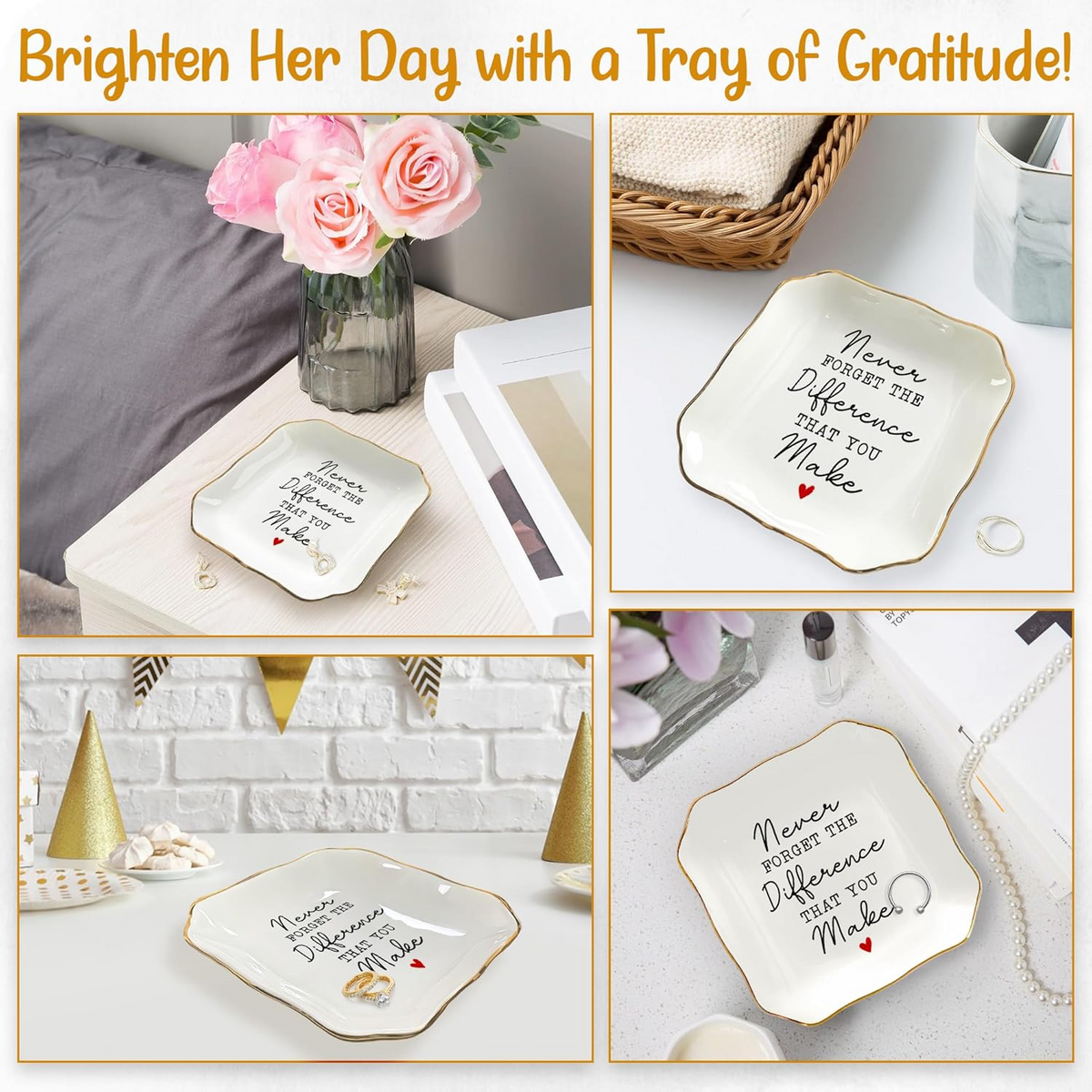 JewelryPlate – Decorative ceramic bowl for jewelry