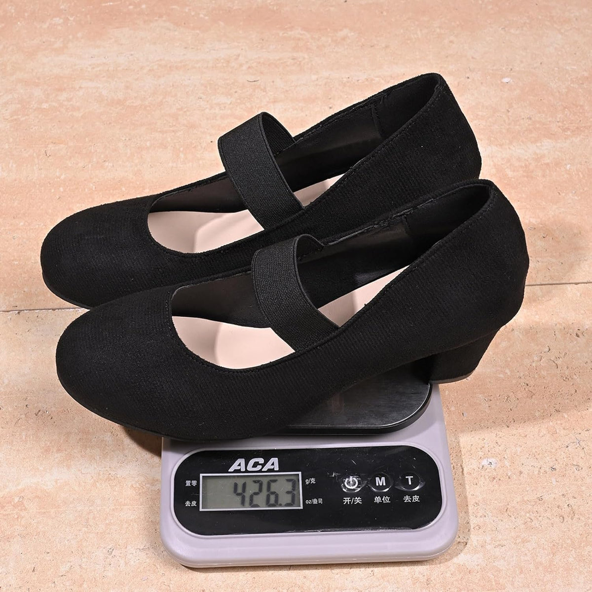 Traditional Women's Oktoberfest Shoes, Velvet Pumps with Elastic Straps