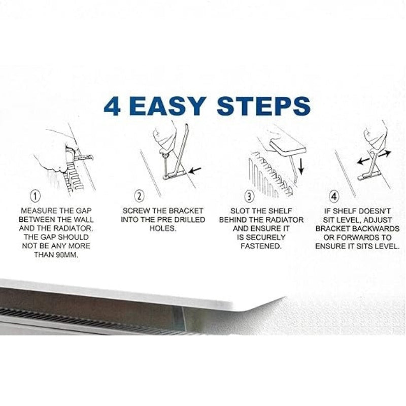 EasyShelf – Floating shelving system without drilling