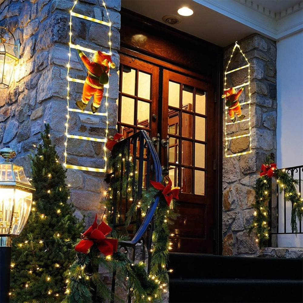 ChristmasLadder – Santa Claus LED Ladder for outdoor use