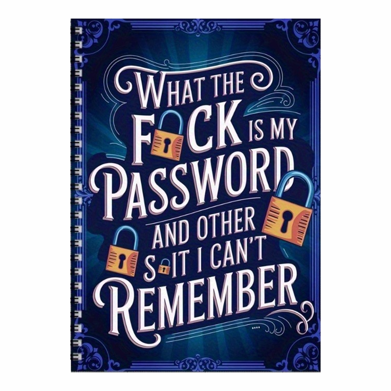 PasswordKeeper Password Book with Discreet Design