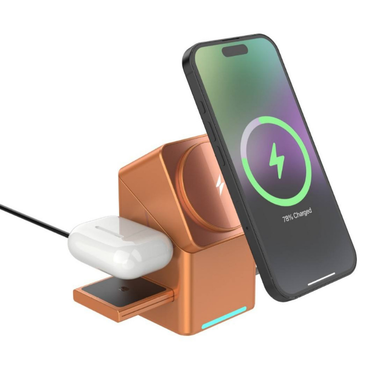 ChargingDock – 3-in-1 Magnetic Charging Dock with Stand