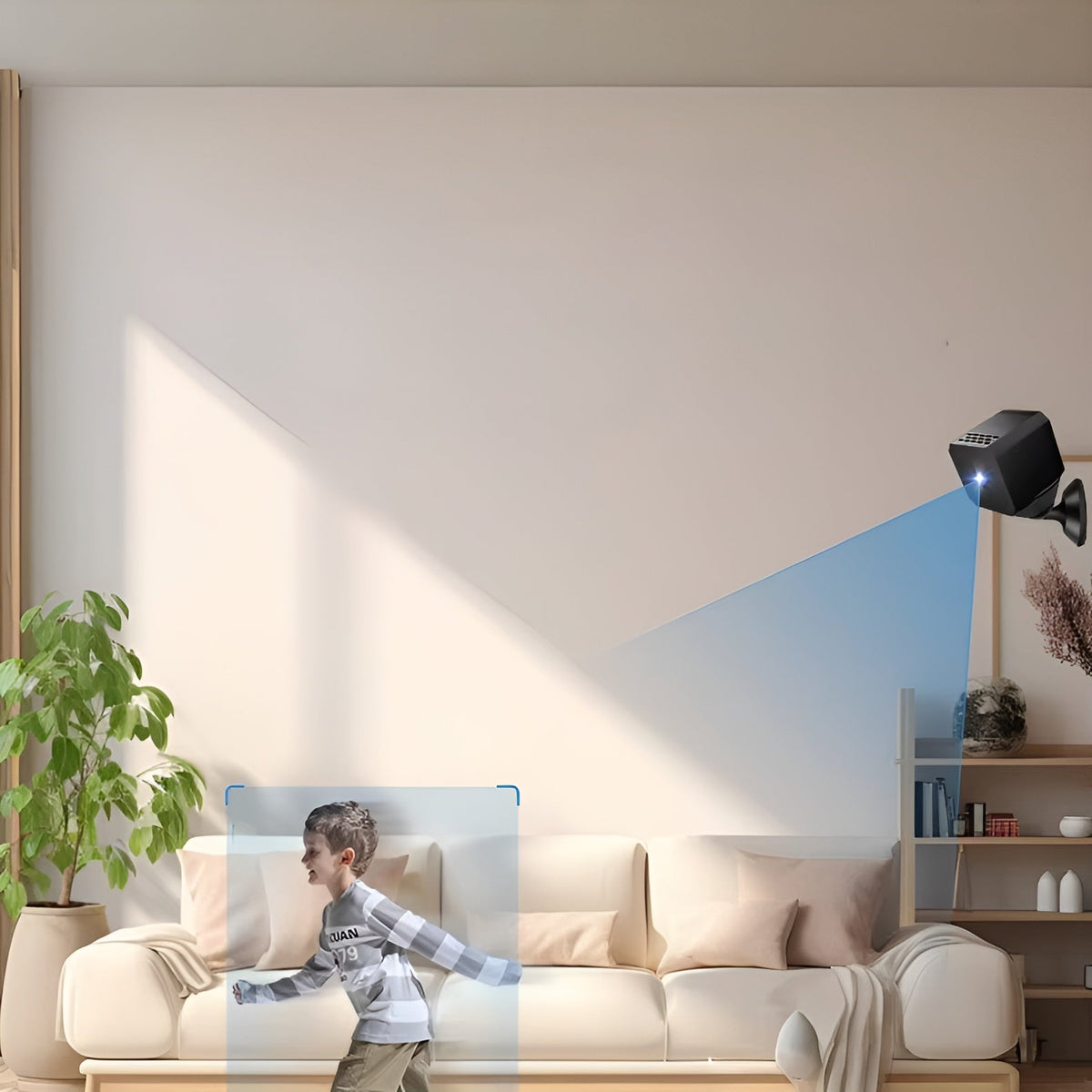 CompactCamera Wireless HD Night Vision Security Camera