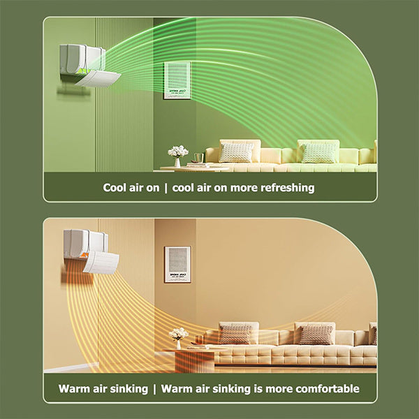AirDeflector – Adjustable air deflector for air conditioning units