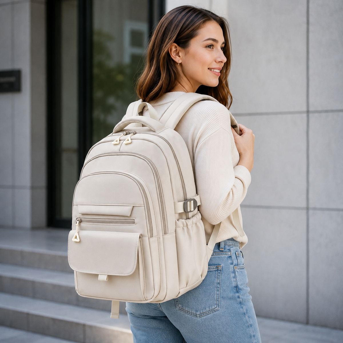 Laptop Backpack – Waterproof with Padded Laptop Compartment for Business, University & Travel