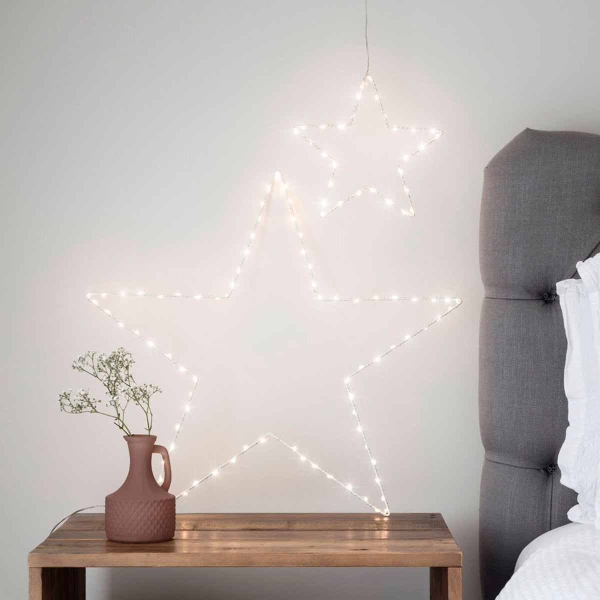 Osby LED Star Bundle – Set of 2 battery-operated