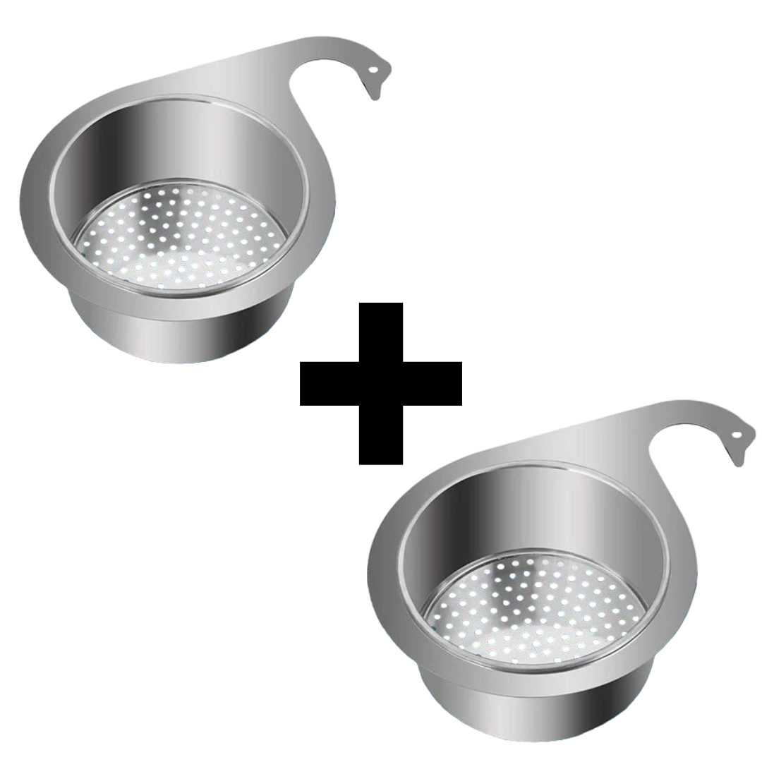 SinkStrainer Stainless Steel Swan-Design Sink Strainer