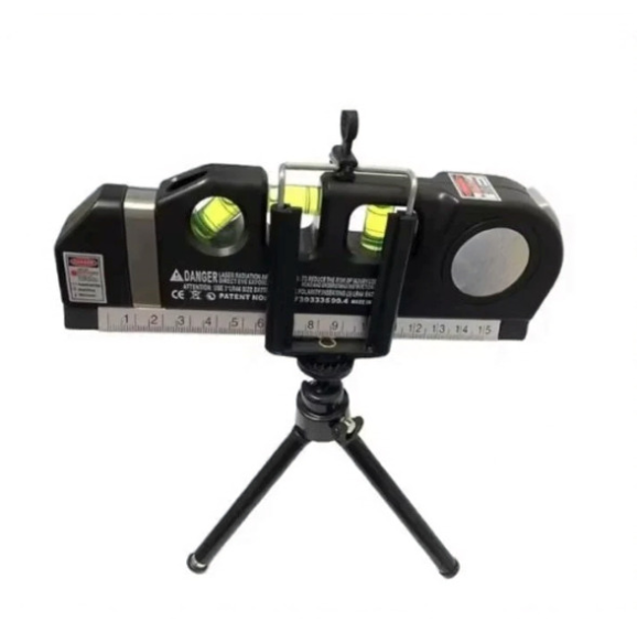 Laser level with tape measure – precision tool