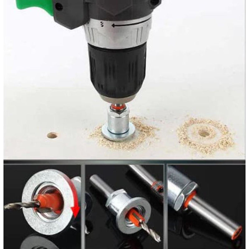 DrillGuide – Self-centering drilling jig for precise holes
