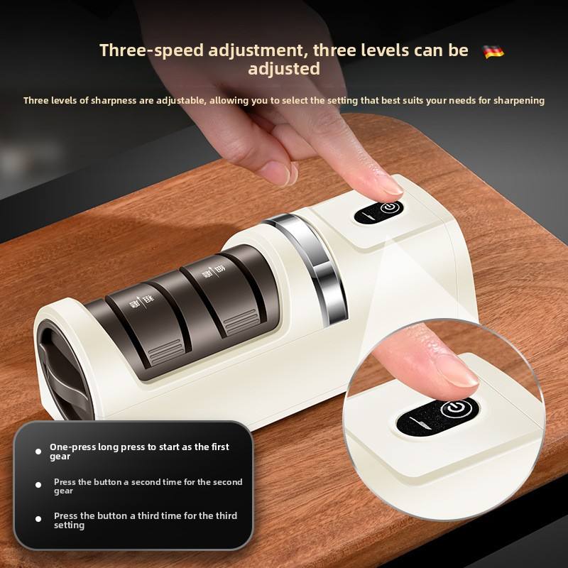 EdgeSharpener – Electric sharpening system with accessory option