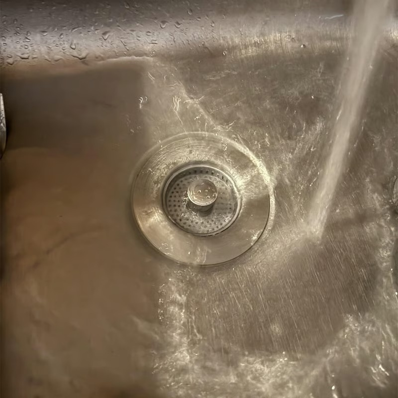 DrainStrainer Stainless Steel Kitchen Sink Strainer and Stopper