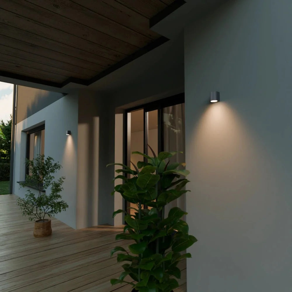 VAYA wall light indoor/outdoor, GU10, IP54