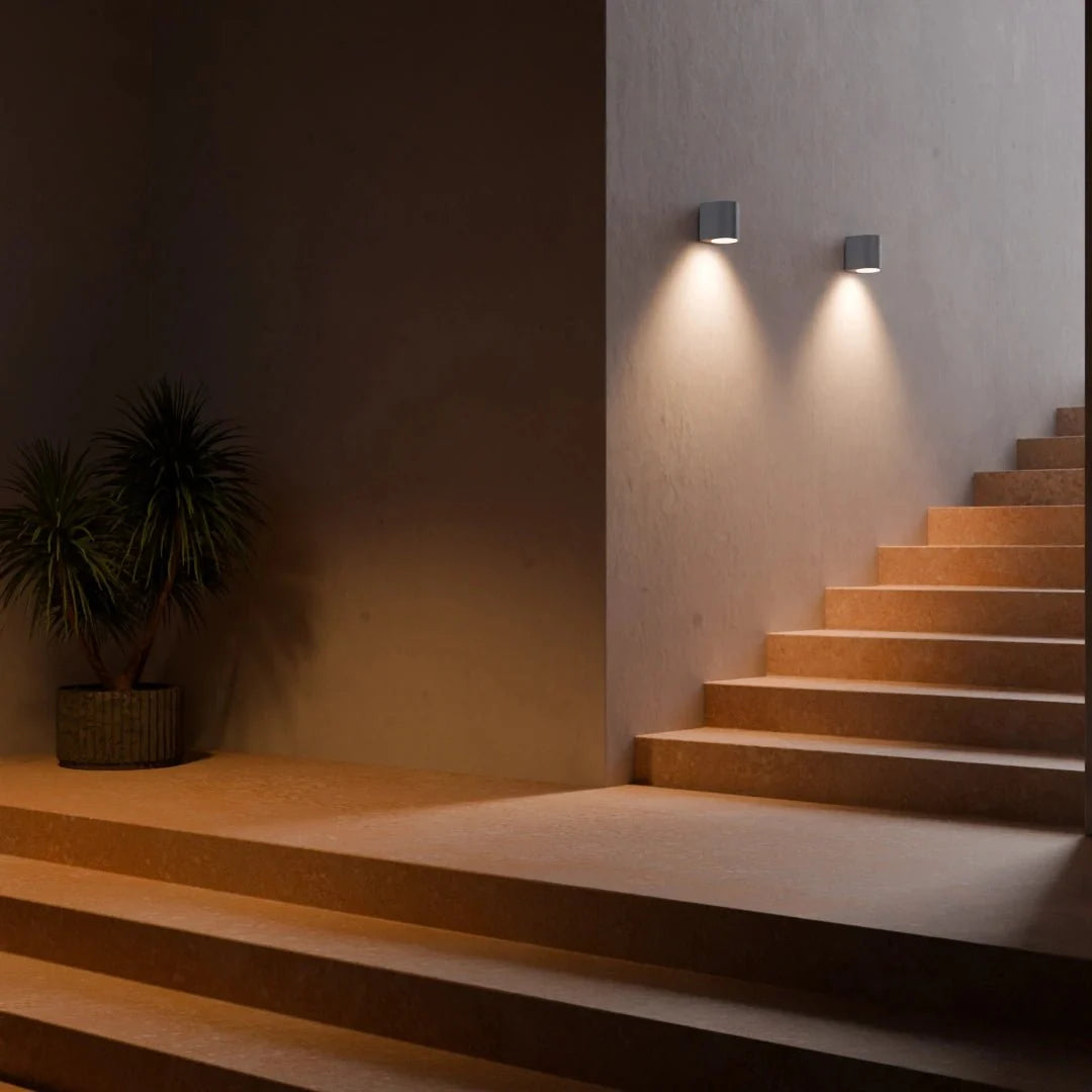 VAYA wall light indoor/outdoor, GU10, IP54