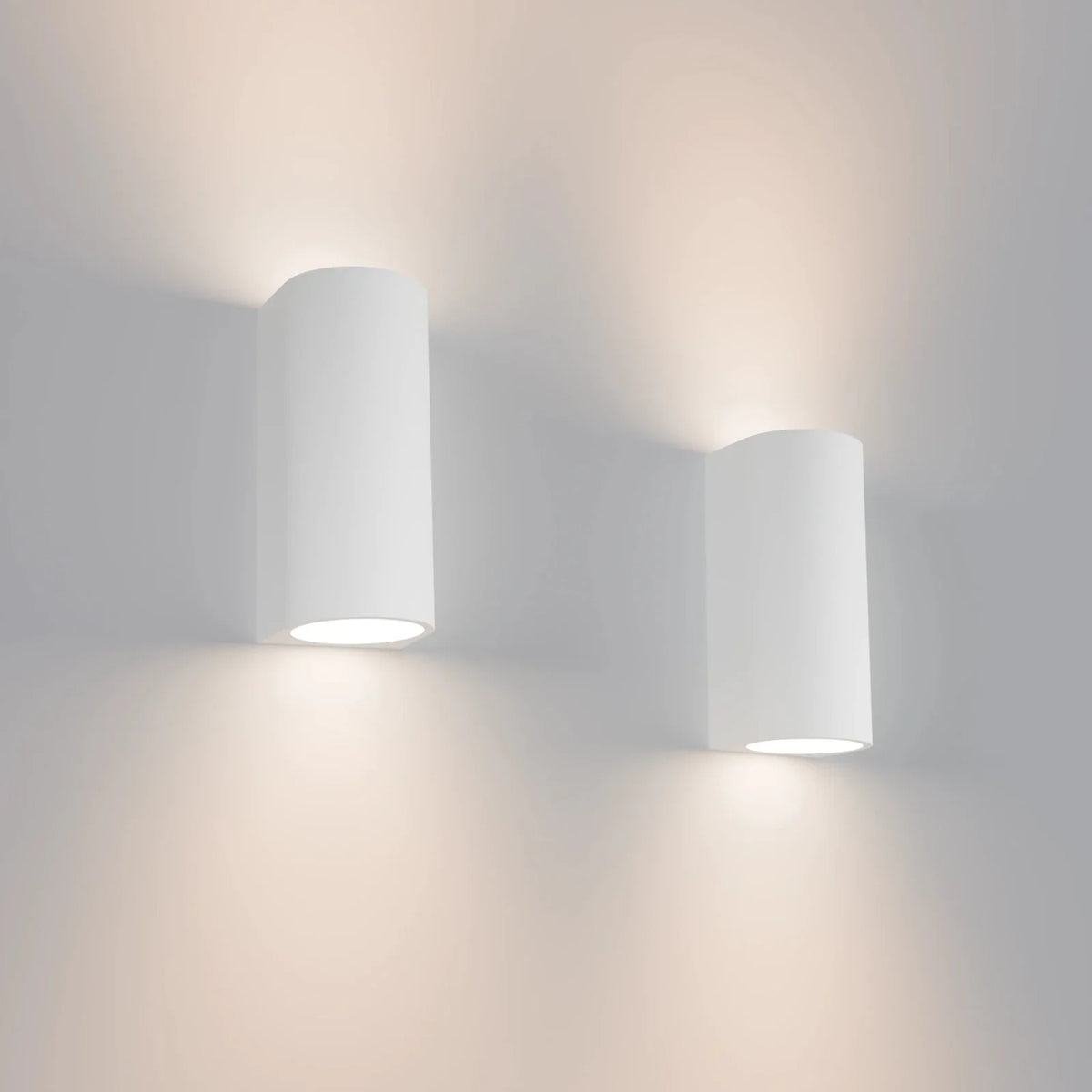 VAYA DUO Up-&-Down Wall Light, 2x GU10, IP54