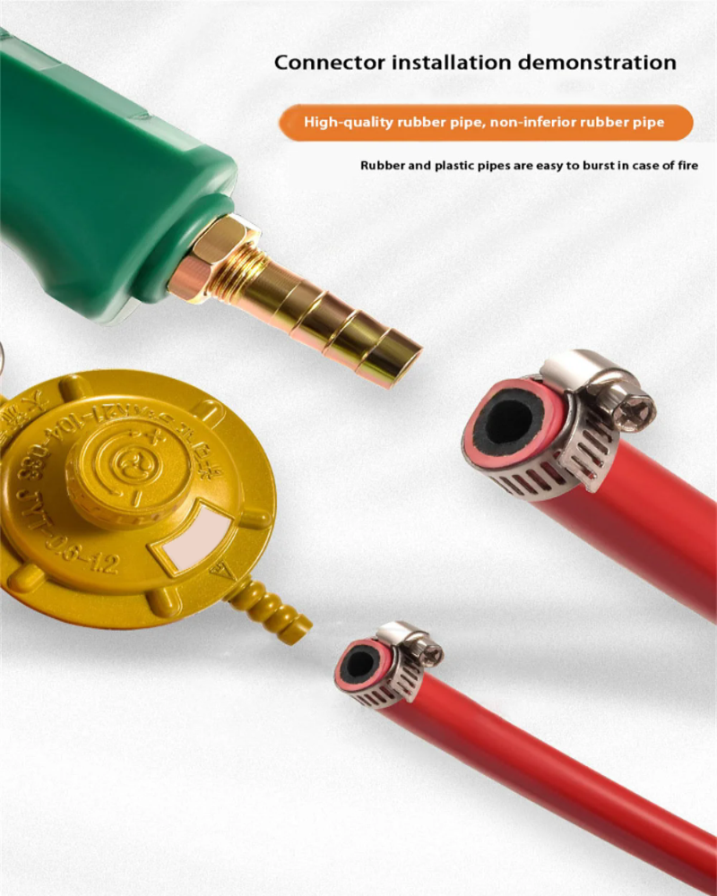Weed burner attachment for gas torch