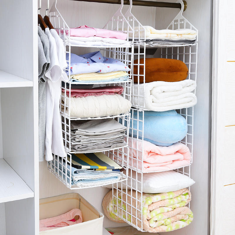 HangingOrganizer – Multi-layer hanging closet organizer