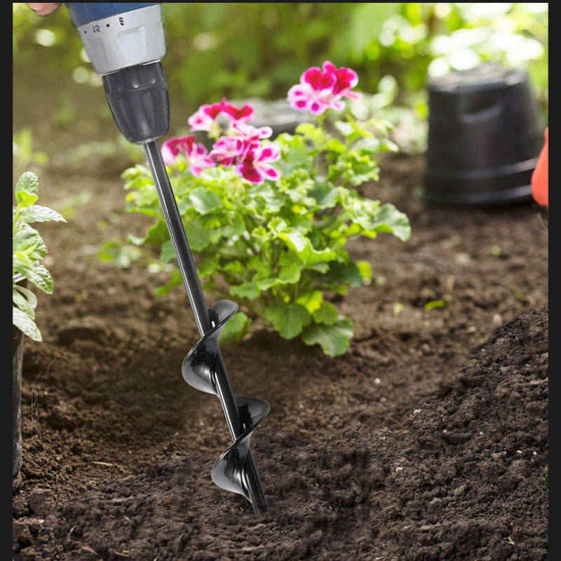GardenAuger – Drill attachment for planting holes, garden auger