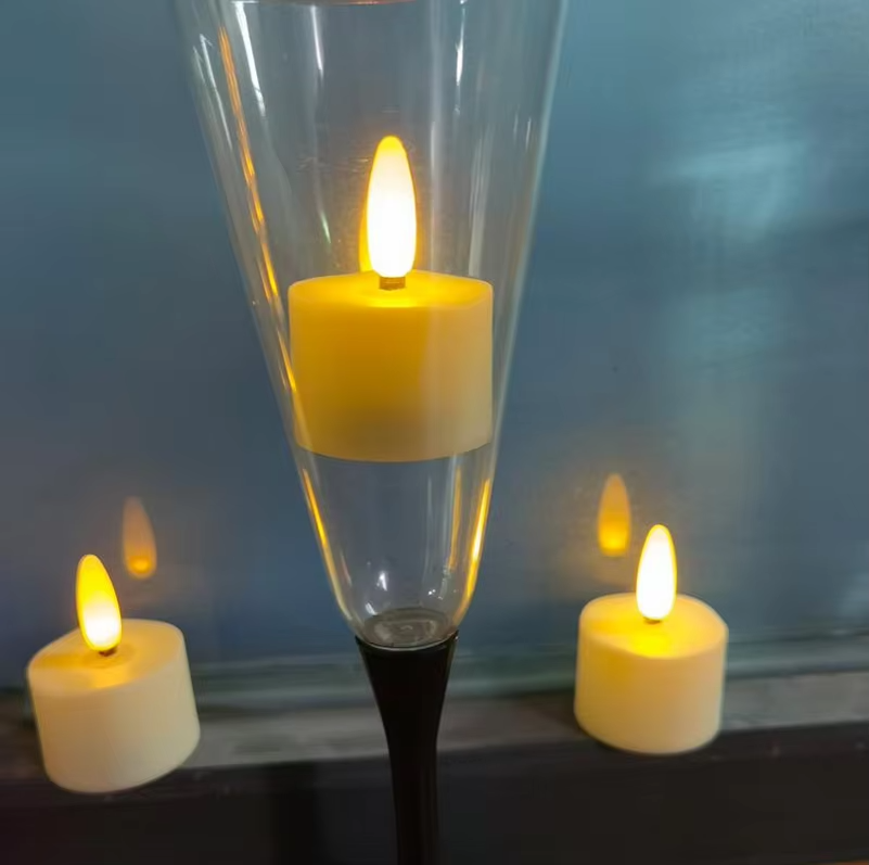 CozyCandles – Rechargeable LED Tealights with Remote Control