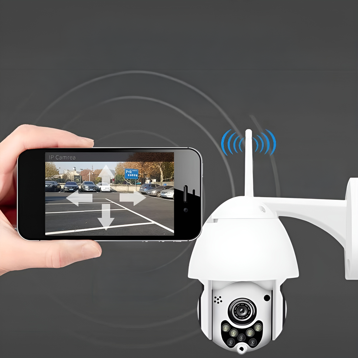 SmartCamera – HD security camera with app control