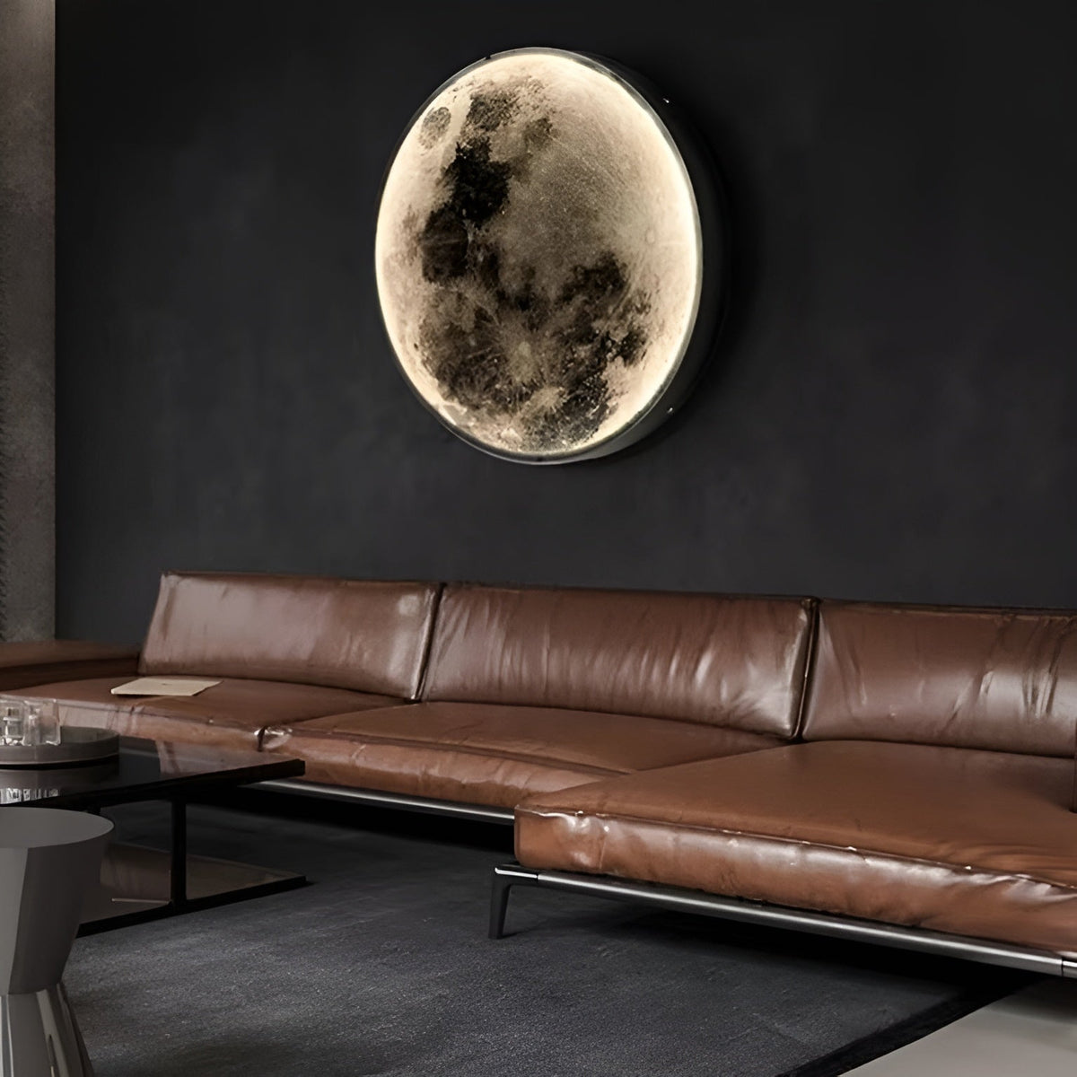 GlowingMoon 3D Moon Lamp With Soft LED Light