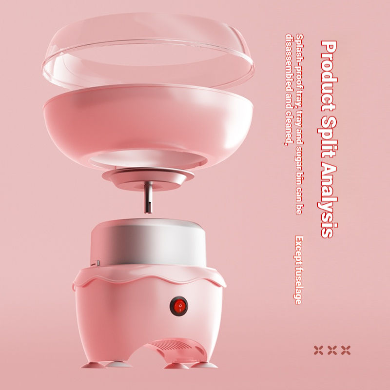 CandyCloud Detailansicht Motor und Schale
