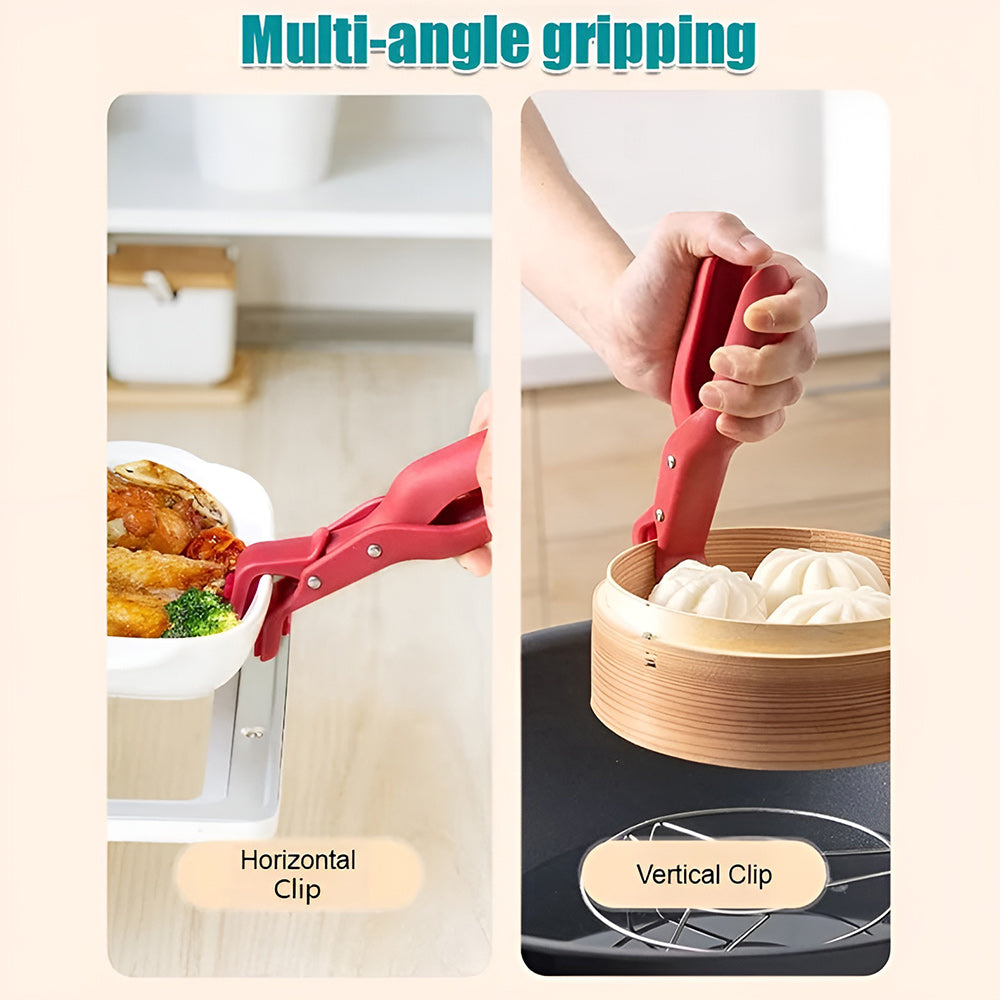 GripClip Heat-Resistant Kitchen Clip Holder