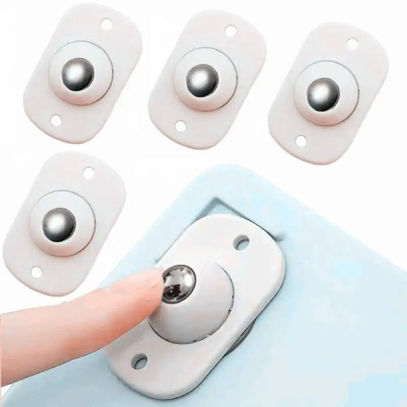 FurnitureWheels – Self-adhesive 360° swivel furniture casters