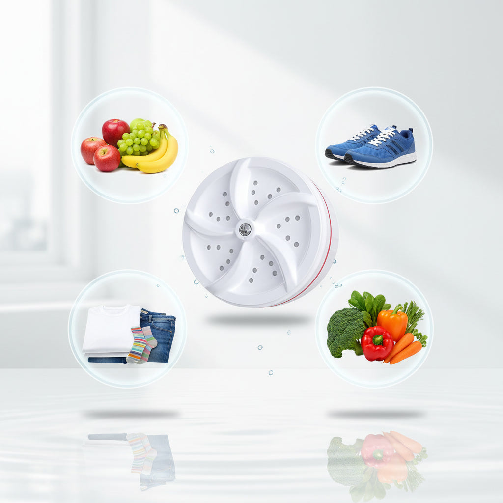 MultiWasher für Kleidung Obst Gemüse Schuhe und Geschirr