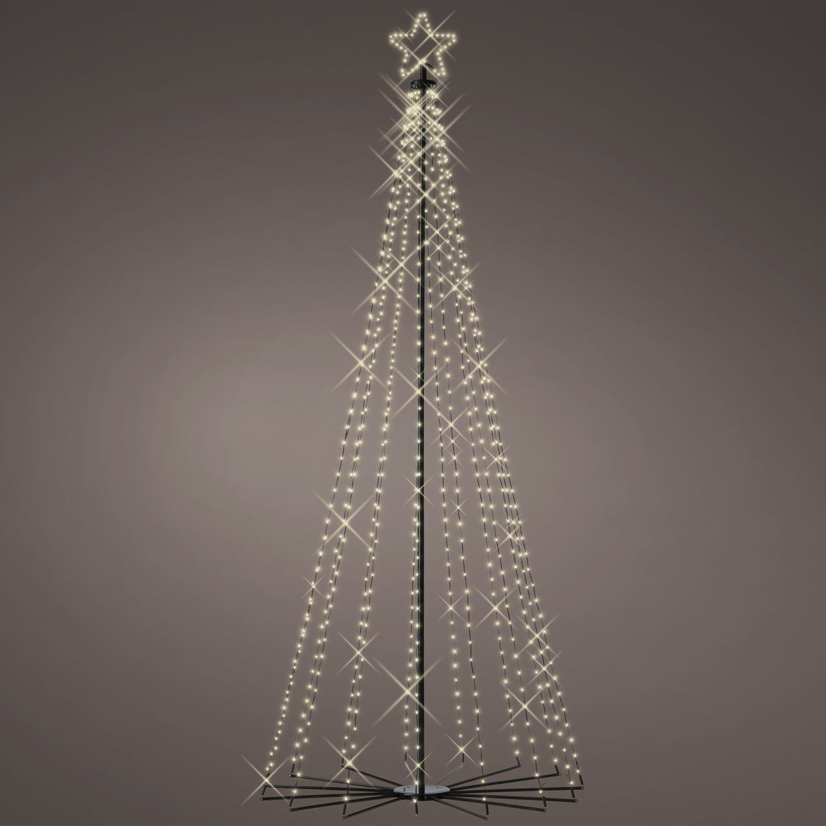 LED Christmas tree outdoor warm white – 2.4 m