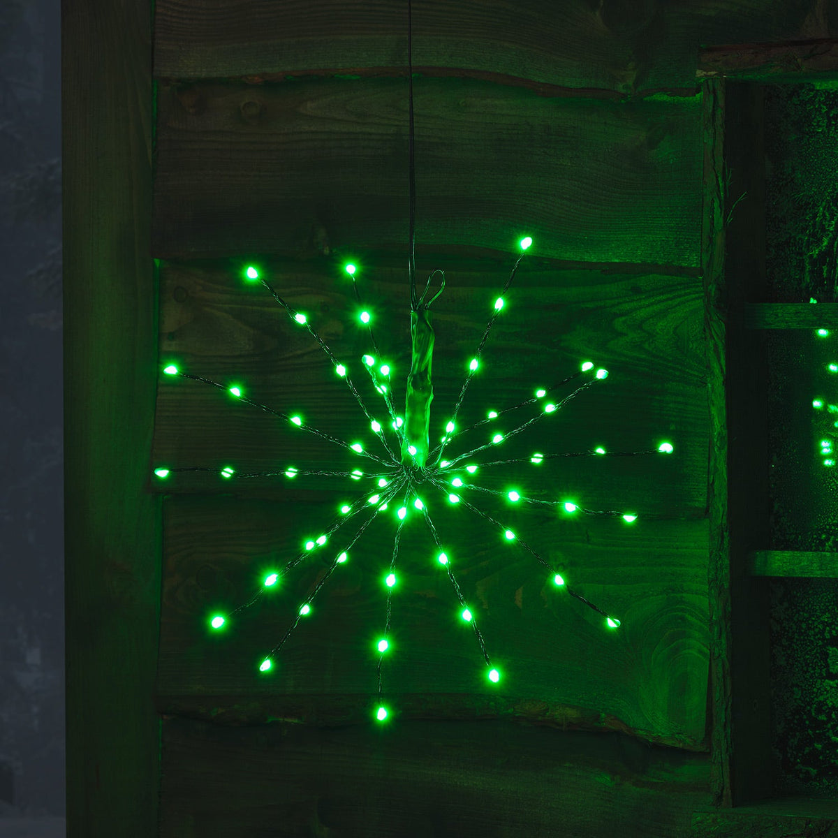LED Starburst Christmas Decoration Outdoor – 36 cm with Color Selection