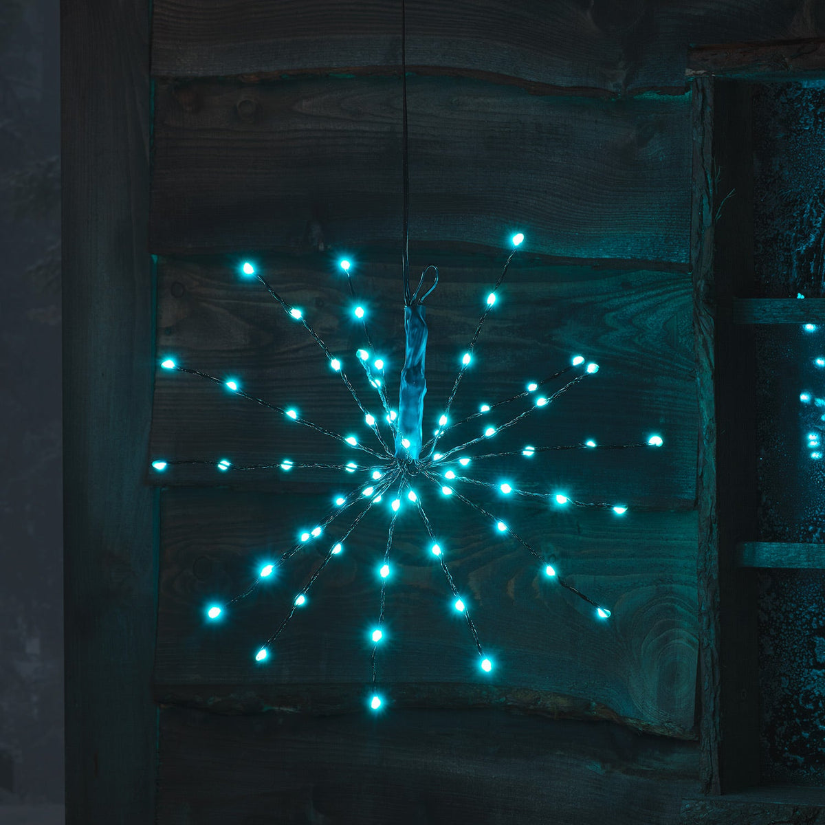 LED Starburst Christmas Decoration Outdoor – 36 cm with Color Selection