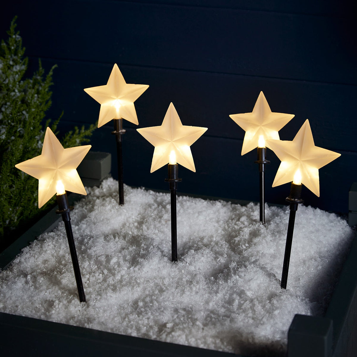 LED Star Light Bars, Set of 5 – Outdoor Garden Decoration