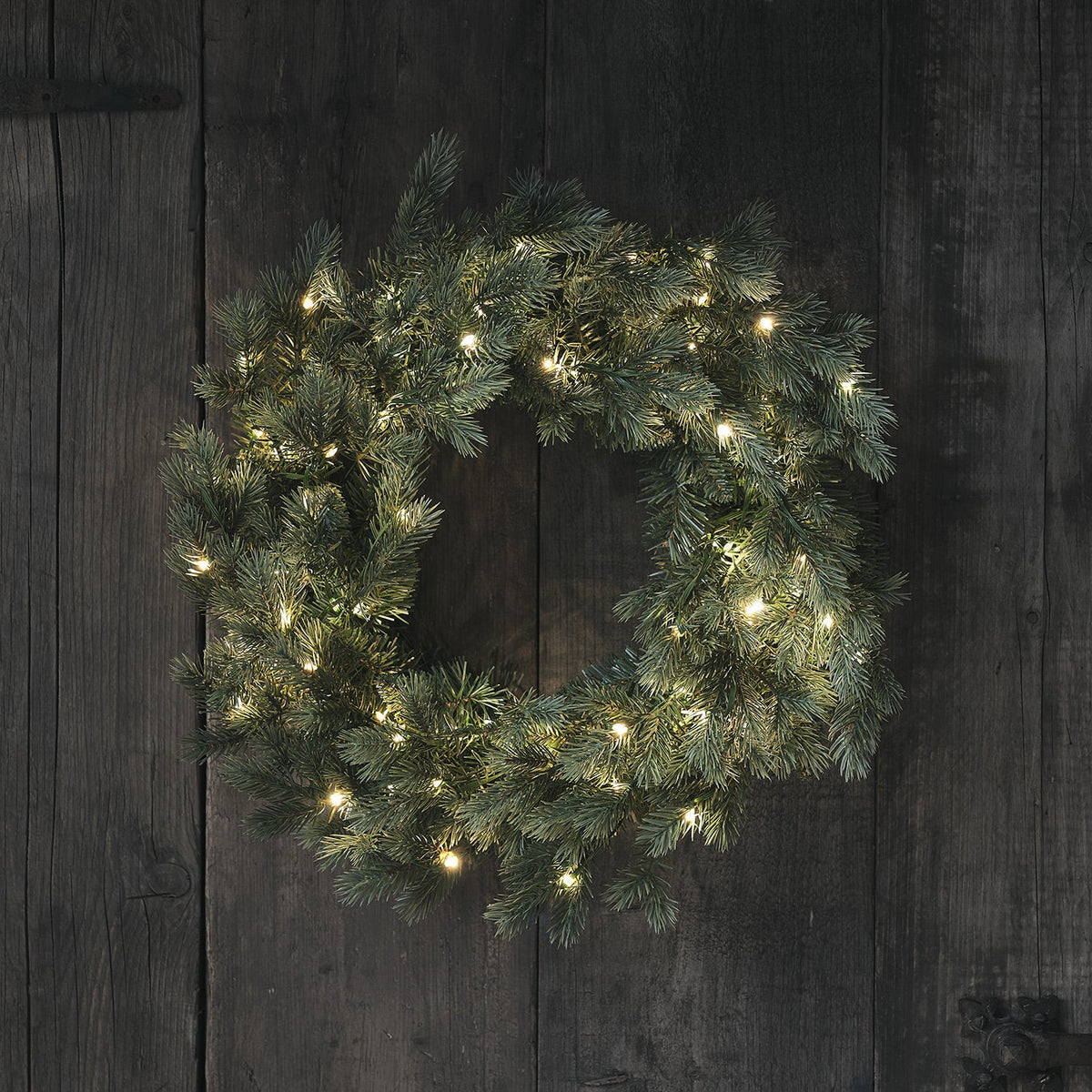 LED Christmas Wreath Bicolor – Pine Branches 45cm