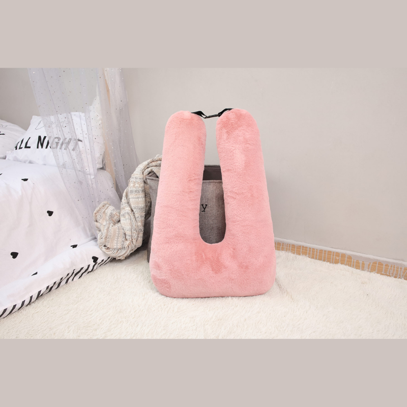 Travel neck pillow with soft U-shape