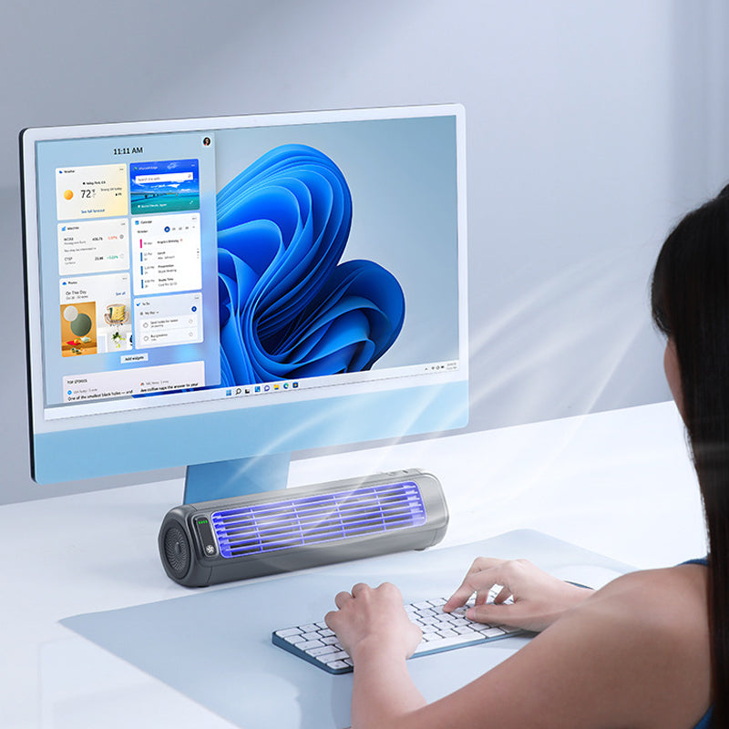 Givera Tischventilator USB-Anschluss und Akku