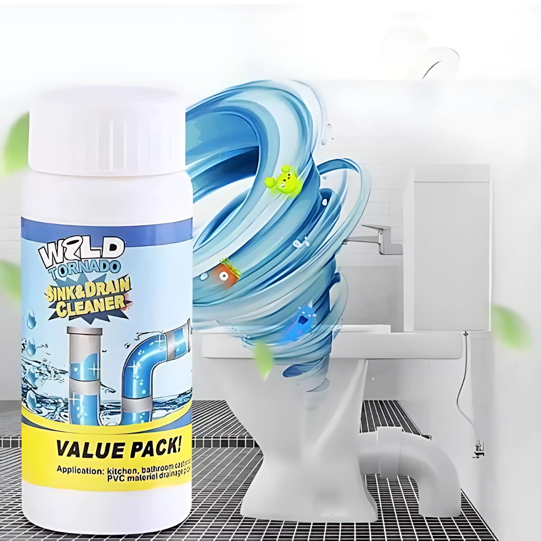 PipeCleaner Drain Cleaning Powder for Sinks and Drains