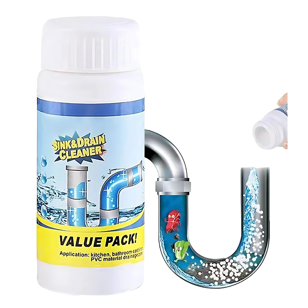 PipeCleaner Drain Cleaning Powder for Sinks and Drains