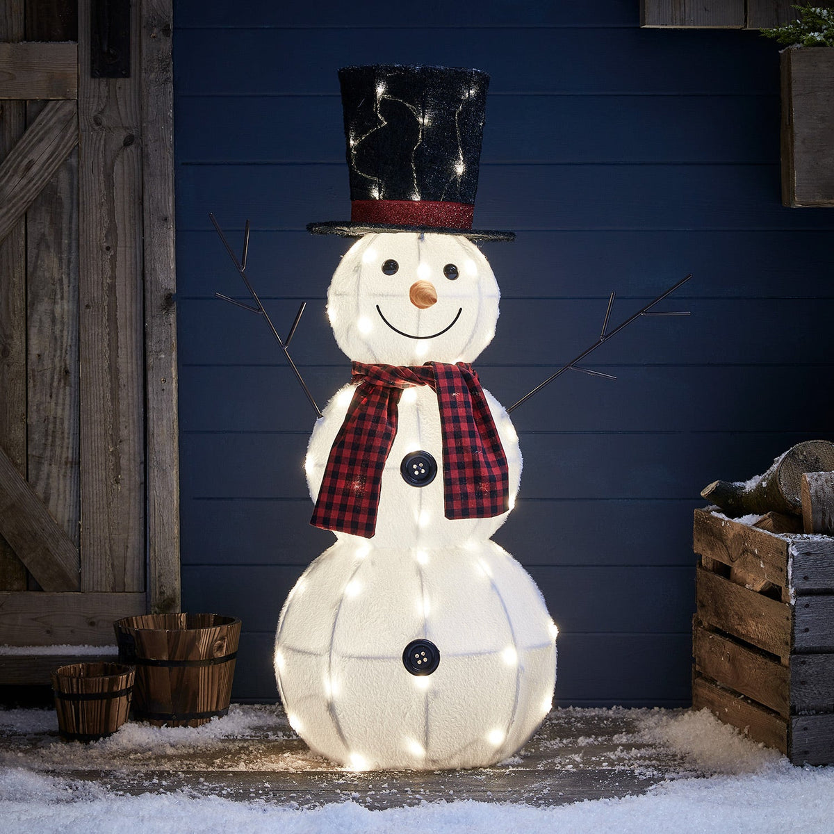 LED Snowman Christmas Figure – Outdoor 90cm