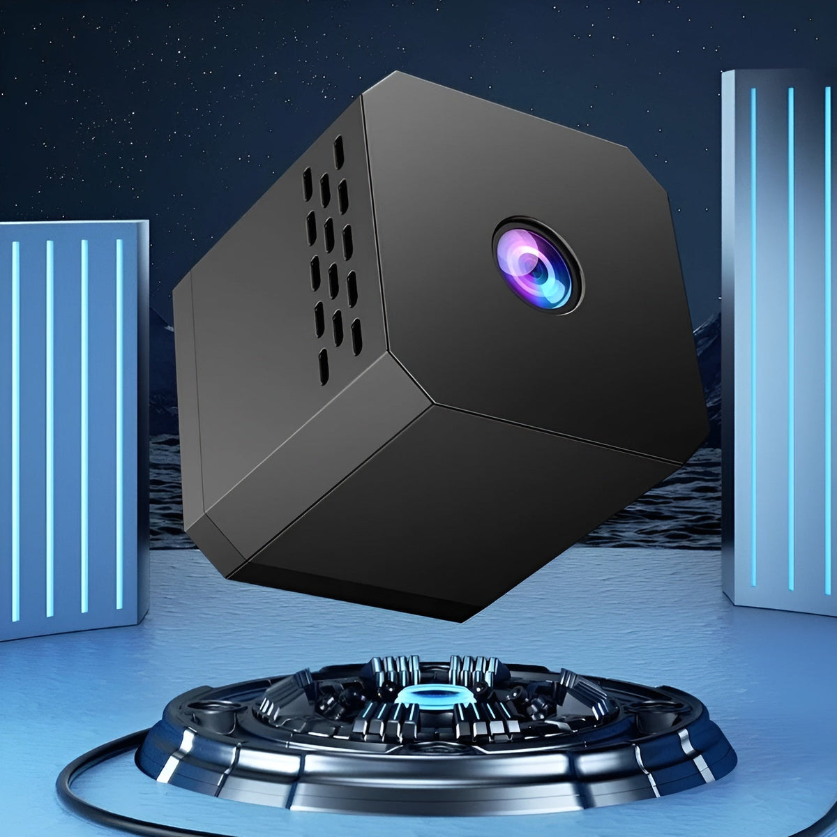 CompactCamera Wireless HD Night Vision Security Camera
