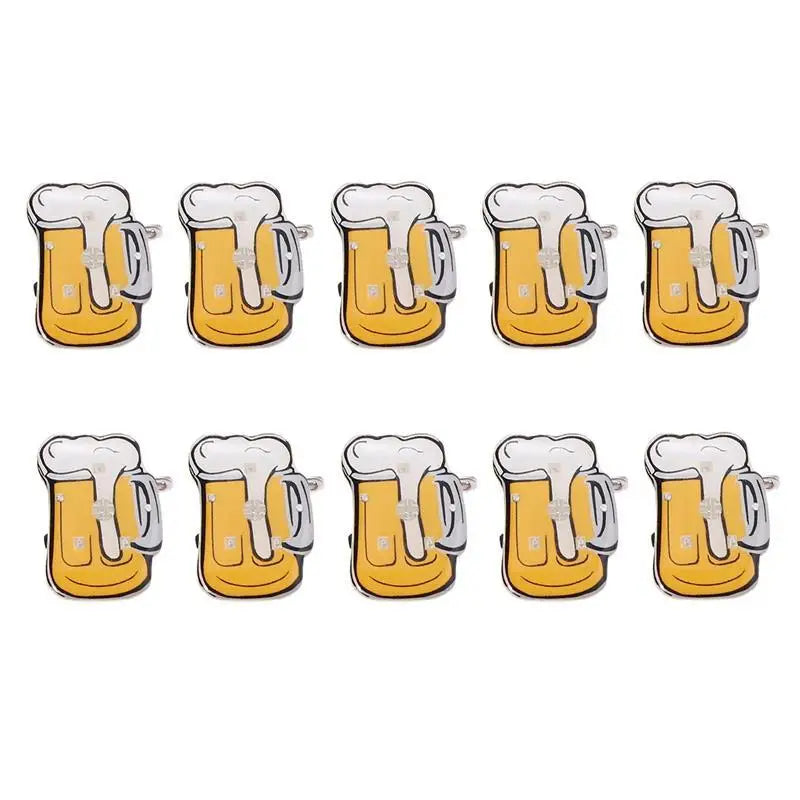 Oktoberfest LED beer mug lapel pins, glowing pins
