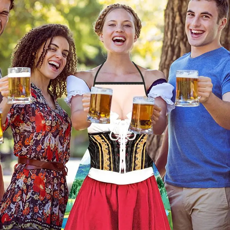 Oktoberfest kitchen apron Bavaria, party apron 6 designs