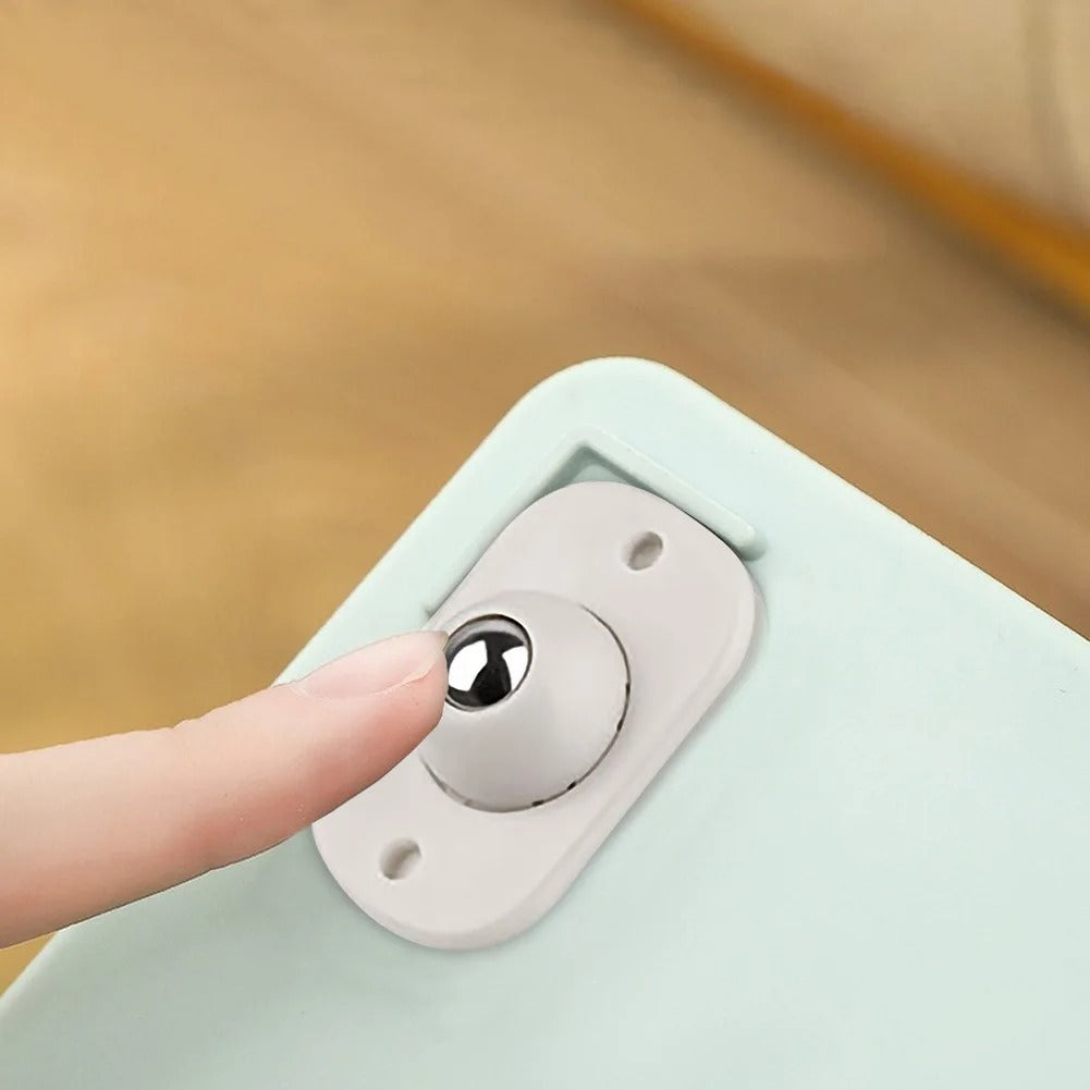 FurnitureWheels – Self-adhesive 360° swivel furniture casters