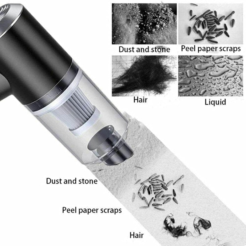 Vacuum Cordless Mini Vacuum Cleaner, Wet-Dry Vacuum Multifunctional
