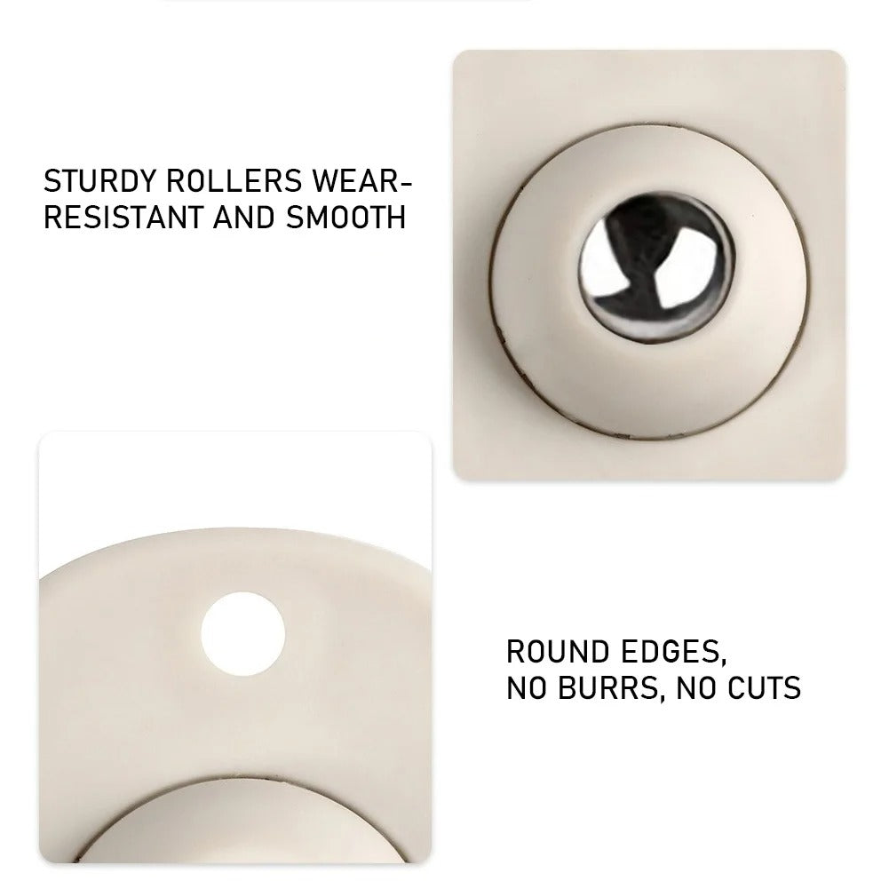 FurnitureWheels – Self-adhesive 360° swivel furniture casters