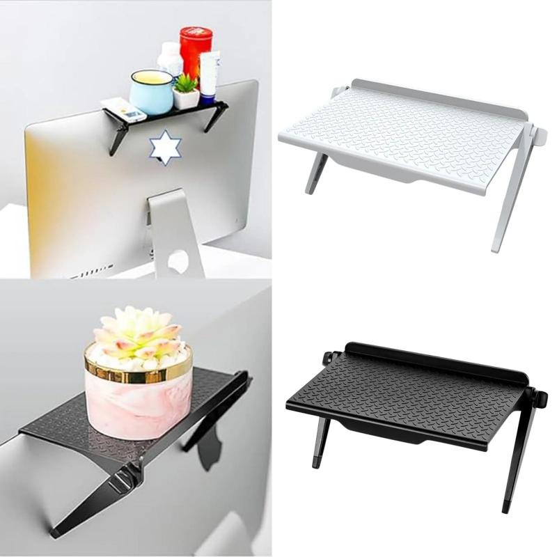 TopShelf Monitor Shelf Organizer, Foldable Screen Tray