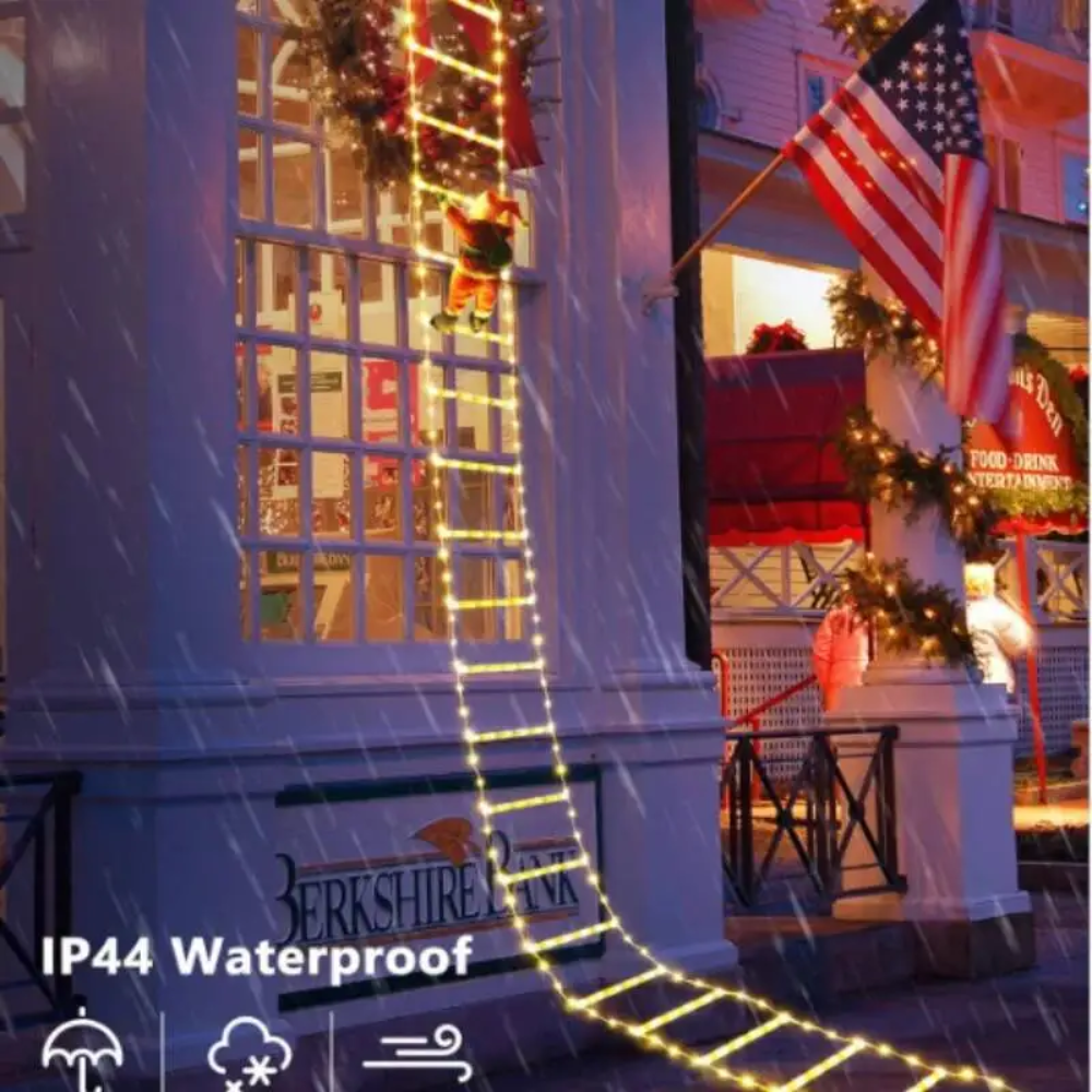 ChristmasLadder – Santa Claus LED Ladder for outdoor use